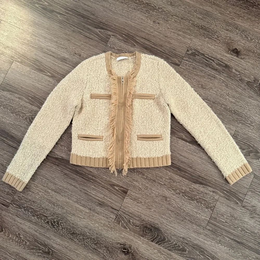 Jonathan Simkhai Audrina Boucle Knit Jacket